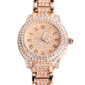 Miniatyrbild 6 av 8: Watch Retro Elegant romerska siffror Urtavla Shiny Rhinestone Luminous Design Quartz Watch för Party Office Travel