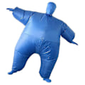 Miniatyrbillede 5 af 5: Oppustelig Heldragt Kostume Voksen Sjov Cosplay Tøj Fest Legetøj Gave Blue