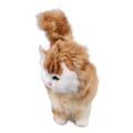 Miniatyrbild 3 av 5: Simulerad katt plyschleksak realistisk bedårande katt gosedjur docka leksak heminredning Simulerad katt