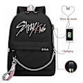 Pikkukuva 1 / 5: Stray Kids USB-reppu, korealainen tyyli, Felix-kirjalaukku, takaisin kouluun, pojat, tytöt, fanilahjakassi, Mochila 1