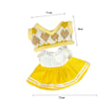 Miniatyrbild 2 av 5: 2x 20cm Dockkläder Set Bekväma Mjuka för Flickor Dockor Hänge Docka Dockor Rosa röd Yellow For 20cm Dolls