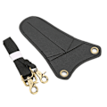Miniatyrbilde 2 av 4: Sakspose Lett Bærbar Lærholster for Salong Barber Frisør