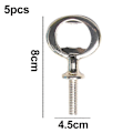 Miniatyrbilde 2 av 4: Metall Flaskeåpner Blank Rustfritt Stål Flat Flaskeåpner Innlegg Kit Gjenget Ølåpner Maskinvare Style 6