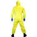 Miniatyrbillede 4 af 5: Breaking Bad DIY Walter White Toksisk Dragt Voksen Cosplay Halloween Jumpsuit Tøj TV Kostume 3pcsB 180