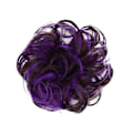 Miniatyrbild 3 av 5: Mode Kvinnor DIY Elastisk Peruk Hårring Lockig Scrunchie Bun Hästsvans Hårstycke - 4#
