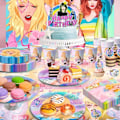 Miniatyrbillede 2 af 6: Dekoration af Taylor Swift festballoner, Taylor Swift fødselsdagsdekoration velegnet til festlige aktiviteter Flerfärgad