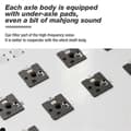 Miniatyrbillede 4 af 5: Fighting Stick Arcade Tastatur Controller Håndtag Arcade Joystick Fighting Rocker til // Switch PC
