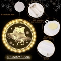 Miniatyrbild 2 av 6: Christmas Decorative Window Light, Backdrop String Lights for
