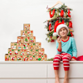 Miniatyrbild 6 av 7: 24pcs, Christmas Advent Calendar Boxes Countdown to Christmas