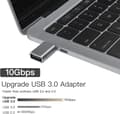 Miniatyrbild 3 av 5: 10 Gbps USB C till USB 3.0 OTG-uppgraderingsadapter (4-pack), USB Type C