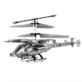 Miniatyrbild 6 av 7: Precision Control Fjärrkontroll Helikopter, Realistisk Militär Design Höjd Håll Inomhus Leksak för Barn Vuxna