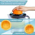 Miniatyrbild 4 av 8: Elektrisk citronpress med högt juiceutbyte - juicepress, apelsin