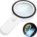 Belyst läsförstoringsglas, 30X förstoringsglas med 13 LED-lampor