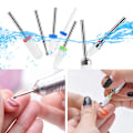 Miniatyrbild 7 av 8: Tungstenkarbid Elektriska Nagelfil Bits Set för Akrylnaglar
