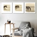 Miniatyrbild 1 av 8: Söt Zebra Canvas Väggkonst Målning Tryckt Bild Hemmakontor