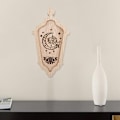 Miniatyrbild 6 av 8: Dekorationslykta i unik form av LED-ljus i MDF