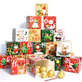 Miniatyrbild 6 av 7: 24pcs Christmas Advent Calendar Boxes Countdown to Christmas