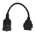Lastbilsdiagnosgränssnittsadapter 16-stifts OBD2 9-stifts adapterkabel Bildiagnosverktyg