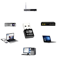 Miniatyrbild 6 av 7: Wifi Adapter USB - 2,4 GHz / 5 GHz - 1200 mbit Svart