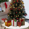 Miniatyrbild 5 av 7: Weihnachtsbaum Rock 30.7 Zoll, Runde Form Christbaumdecke,