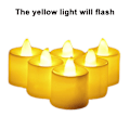 Miniatyrbild 6 av 8: Battery Operated LED Tea Lights,Pack of 24,Flameless Votive