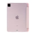 Miniatyrbild 2 av 5: iPad Pro 11 (2018/2020/2021) - Tri-Fold Läder Fodral Pennhållare - Ljus Rosa Ljus Rosa