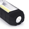 Miniatyrbild 4 av 8: USB-laddningsbar COB LED-arbetslampa Nödficklampa