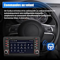Miniatyrbild 3 av 4: AWESAFE Android 12 Bilradio för Audi A3 8P/S3/RS3/Sportback med 7 tums pekskärm Bluetooth GPS FM RDS USB WiFi
