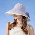 Miniatyrbild 5 av 5: 1 Sommar utomhus solskydd fiskarens hatt stor takfärg