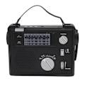 Miniatyrbild 8 av 8: Handvevradio AM FM SW Multi Band LED Nödradio med MP3-uppspelning U-diskslagringskortplats