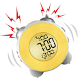 Miniatyrbild 8 av 8: Enkel digital klocka Hög larmklocka Batteridriven Lätt att