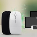 Miniatyrbild 2 av 8: 2,4 GHz trådlös sladdlös mus möss optisk rullar bärbar dator USB black One-size