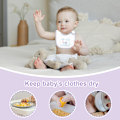 Miniatyrbild 3 av 5: Bebis Haklappar Mjuka Absorberande Ekologisk Bomull Saran Wrap Dregelhaklappar Set (0-36 månader för baby pojke, baby flicka, nyfödd) Style 2