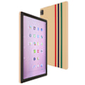 Miniatyrbild 4 av 7: 10,1 tums surfplatta 8-kärnig CPU 6 GB RAM 128 GB ROM 6000 mAh batteri för Android 11 2,4G 5G WIFI IPS bärbar surfplatta 100–240 V guld EU-kontakt