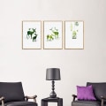 Miniatyrbild 1 av 8: Grön djurmotiv Canvas väggkonst Målning Tryckt bild