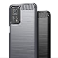 Miniatyrbild 5 av 7: Stöttåligt Armor Carbon TPU-skal Xiaomi Mi 10T/10T Pro - fler fä Blå Blå