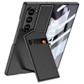 Miniatyrbild 1 av 6: GKK Galaxy Z Fold 6 Skal Med Korthållare Läder Svart