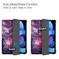 Miniatyrbild 4 av 5: iPad Air 2020/2022/2024 Fodral Tri-Fold Cosmic Space