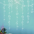 Miniatyrbild 1 av 5: Platt undervattensblå bubbelgirlang för lilla sjöjungfrun