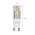 Miniatyrbild 6 av 6: Keramiska G9 LED-pärlor 220V Kallt vitt Hög belysning Byte
