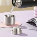 Miniatyrbild 3 av 5: 1000ml rostfritt stål mugg med lock, lämplig för student