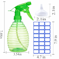 Miniatyrbild 4 av 8: Organics Tom Sprayflaska i Bärnstensfärgat Glas - Stor 16 oz