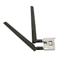 Miniatyrbild 7 av 7: WiFi-kort Tri Band 2400Mbps 802.11ac BT5.2 M.2 KEY E Trådlöst WiFi-kort för Windows 10