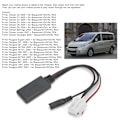 Miniatyrbild 7 av 8: Bluetooth AUX-modul för bilradioadapter, högkvalitativt ABS-material, handsfree-mikrofon, Bluetooth-musikadapter stöder ljudenheter, förbättrad