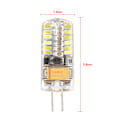 Miniatyrbild 5 av 6: 10 st dimbara LED G4-lampor AC12V kristallglödlampor hemlampor pärlor