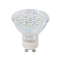 Miniatyrbild 5 av 6: 1 st 3W GU10 18 lysdioder Spot Light Lamp kylare Vit Glödlampa