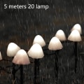 Miniatyrbild 2 av 5: Outdoor Solar Garden Lights, Mini Waterproof Cute Mushroom