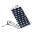Miniatyrbillede 3 af 5: 5V 2W Mini Solpanel, USB Soloplader Mikro-Type Solpaneler, Bærbart Solpanel til Telefon Husbelysning
