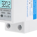 Miniatyrbild 4 av 8: Energi KWh Mätare Mikroelektronikteknik LCD Bakgrundsbelysning Energimätare Med Multi Testnummer Visning Digital Bearbetningsteknik