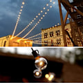 Miniatyrbild 8 av 8: 9,3 meter 25LED ljusslinga utomhus ljusslinga med 3 reservlampor